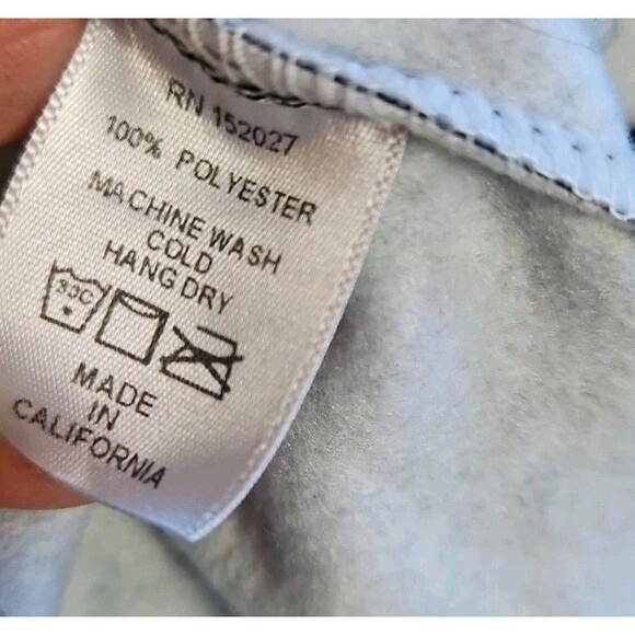 Electro threads hoodie Men's Med unicorn multicolored Y2K USA - Picture 4 of 10